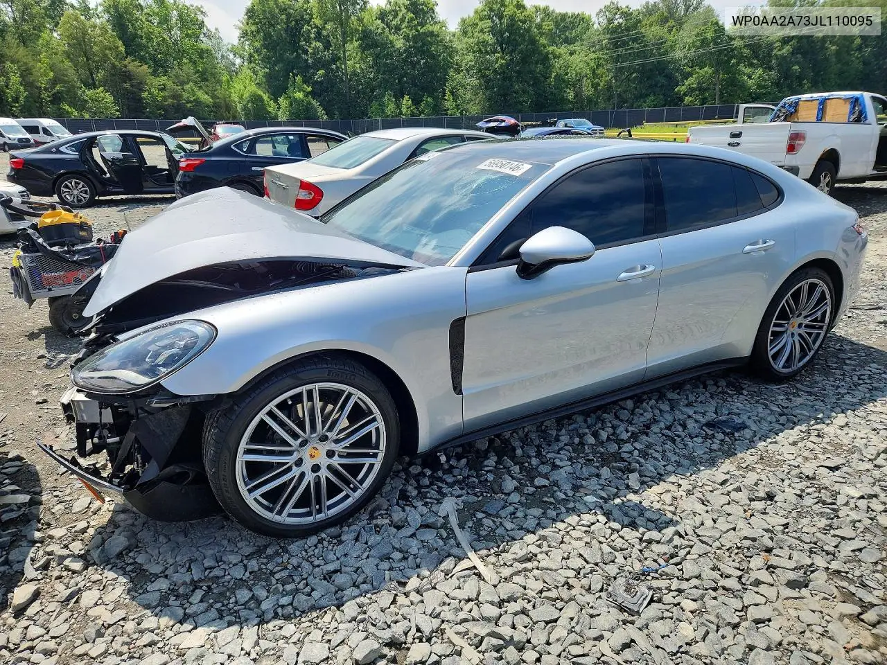 2018 Porsche Panamera 4 VIN: WP0AA2A73JL110095 Lot: 56950146