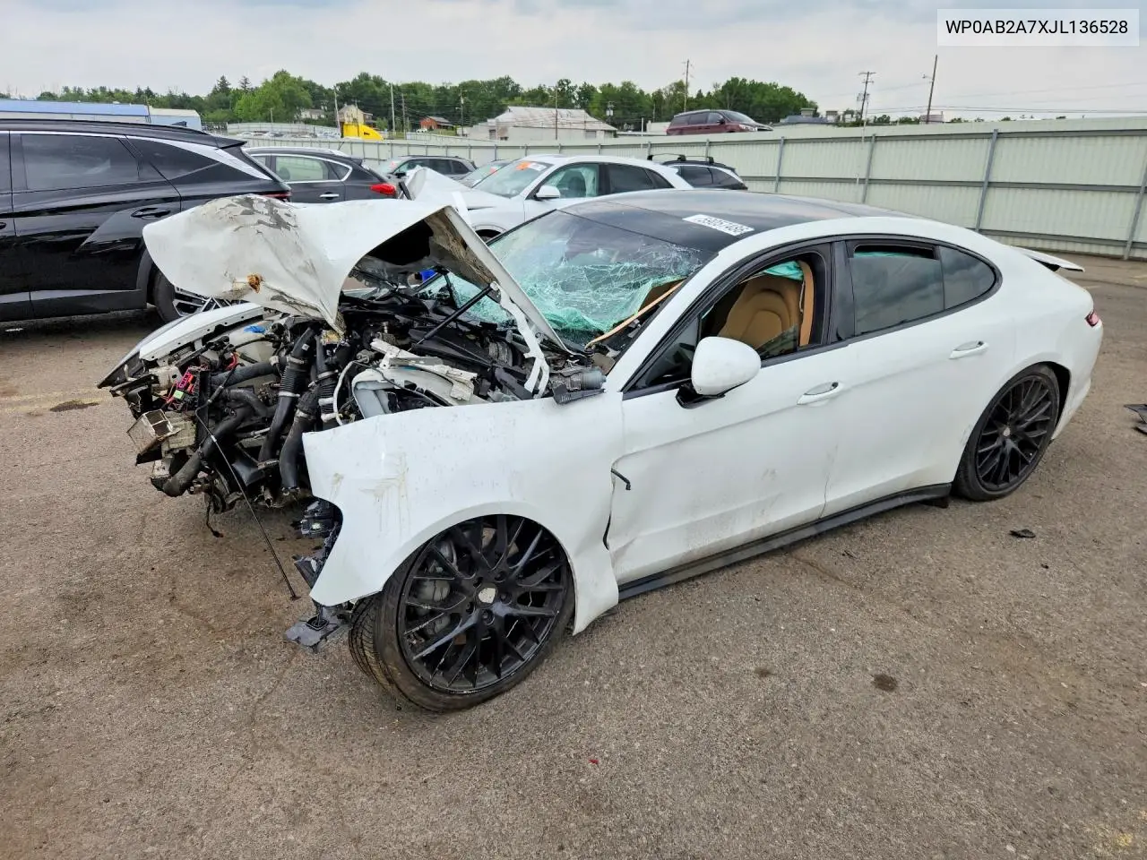 2018 Porsche Panamera 4S VIN: WP0AB2A7XJL136528 Lot: 59057486