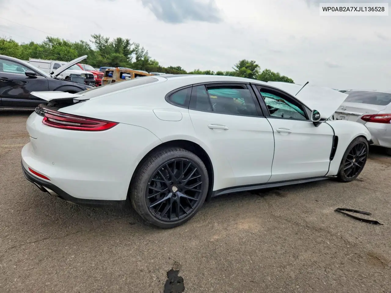 2018 Porsche Panamera 4S VIN: WP0AB2A7XJL136528 Lot: 59057486