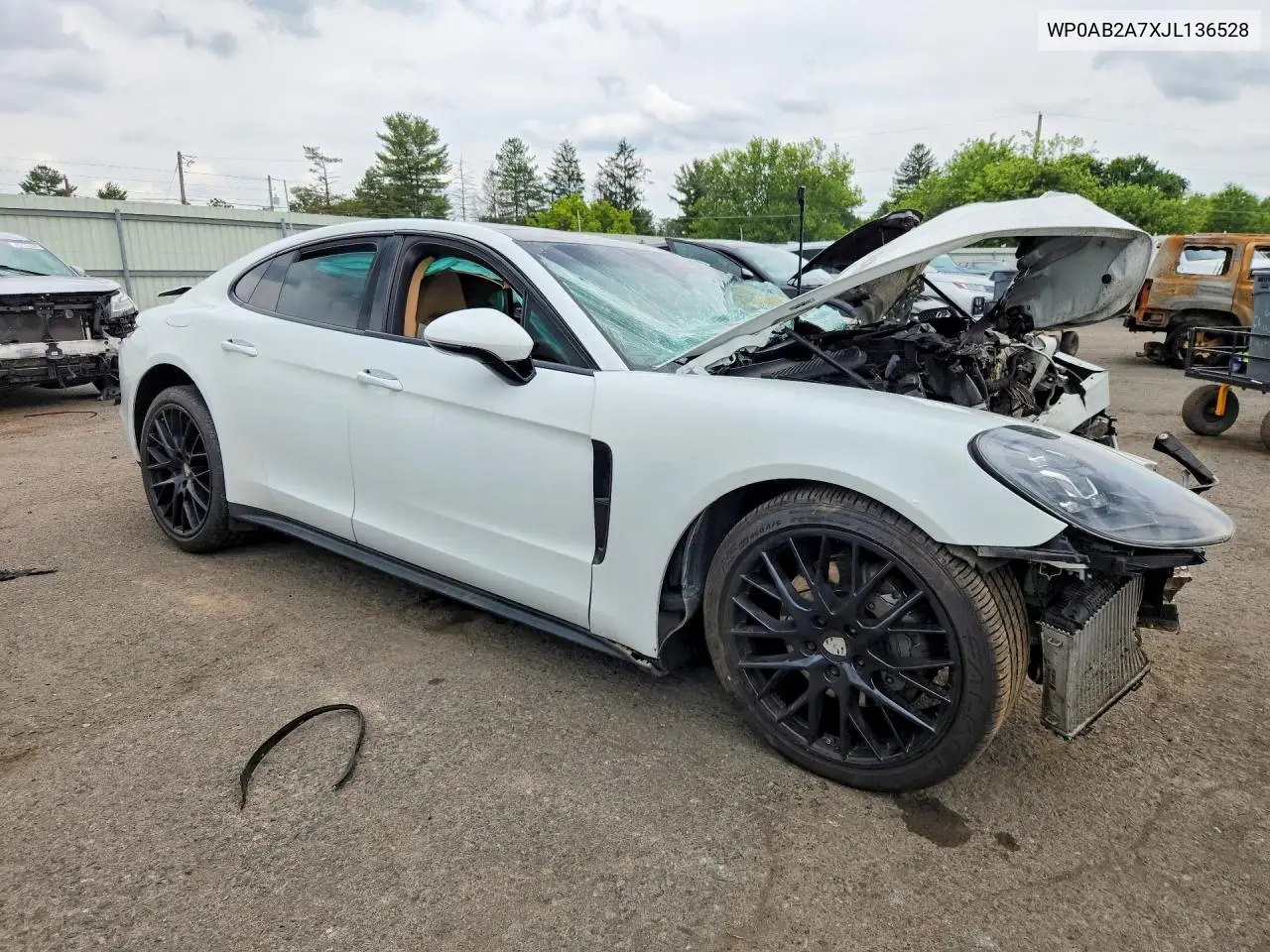 2018 Porsche Panamera 4S VIN: WP0AB2A7XJL136528 Lot: 59057486