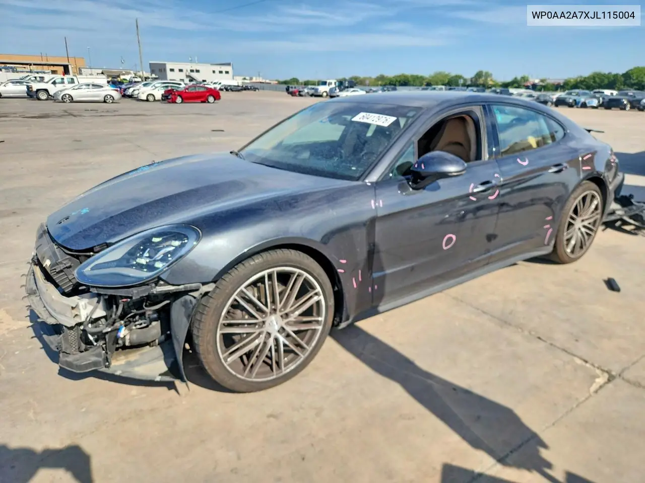 2018 Porsche Panamera 4 VIN: WP0AA2A7XJL115004 Lot: 60412976