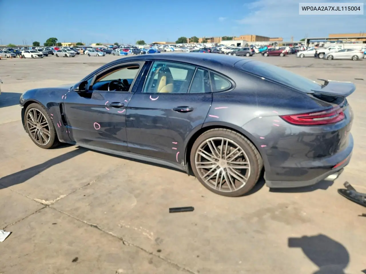 2018 Porsche Panamera 4 VIN: WP0AA2A7XJL115004 Lot: 60412976