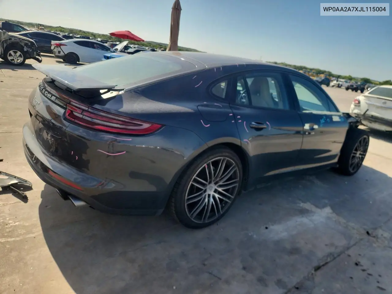 2018 Porsche Panamera 4 VIN: WP0AA2A7XJL115004 Lot: 60412976