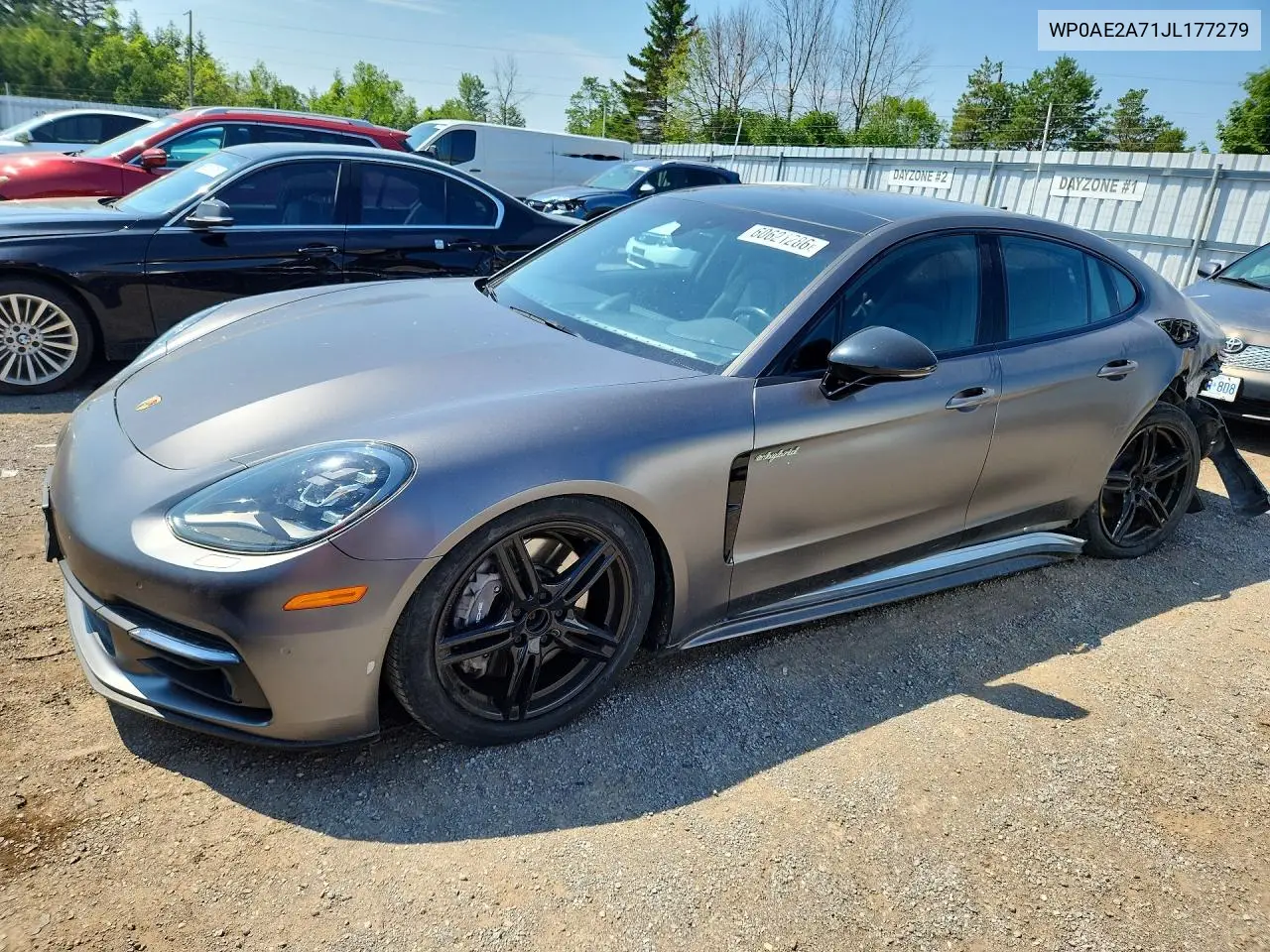 2018 Porsche Panamera 4 E-Hybrid VIN: WP0AE2A71JL177279 Lot: 60621286