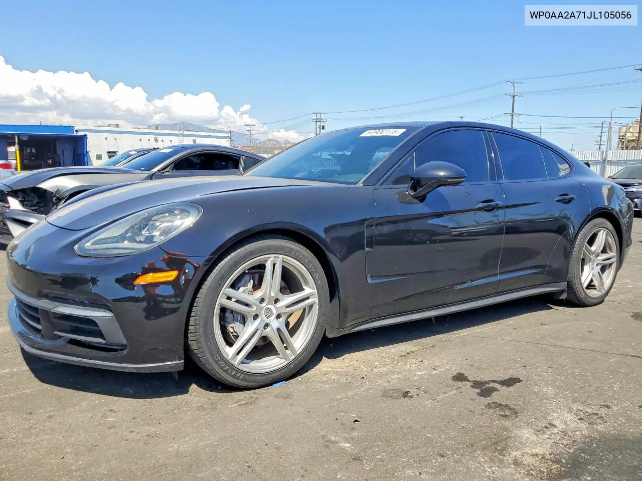 2018 Porsche Panamera 4 VIN: WP0AA2A71JL105056 Lot: 60900176