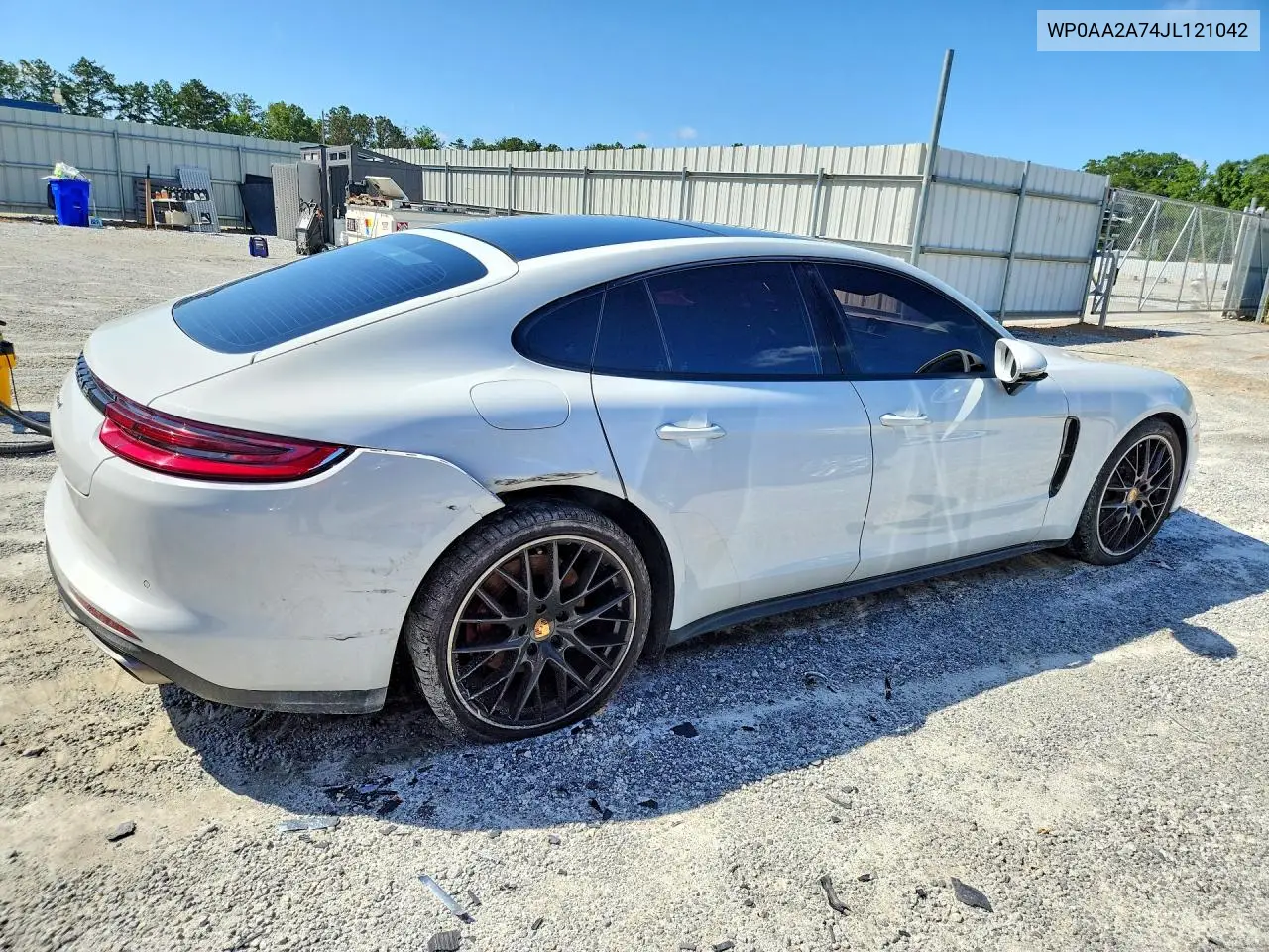 2018 Porsche Panamera 4 VIN: WP0AA2A74JL121042 Lot: 61388356