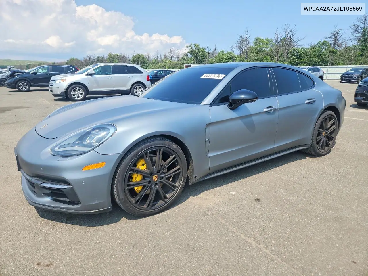 2018 Porsche Panamera 4 VIN: WP0AA2A72JL108659 Lot: 62200136