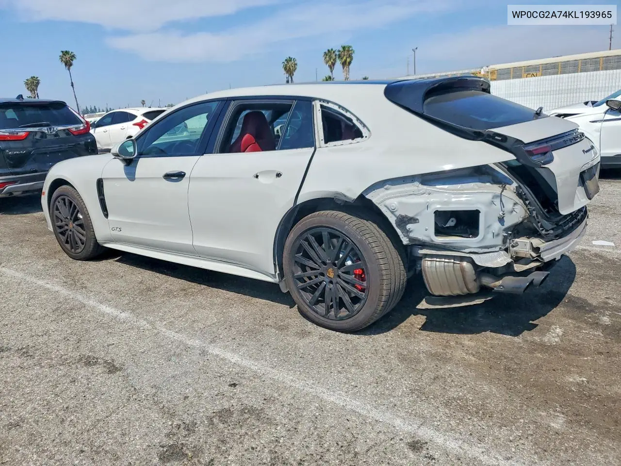 2019 Porsche Panamera Gts Sport Turismo VIN: WP0CG2A74KL193965 Lot: 47029346