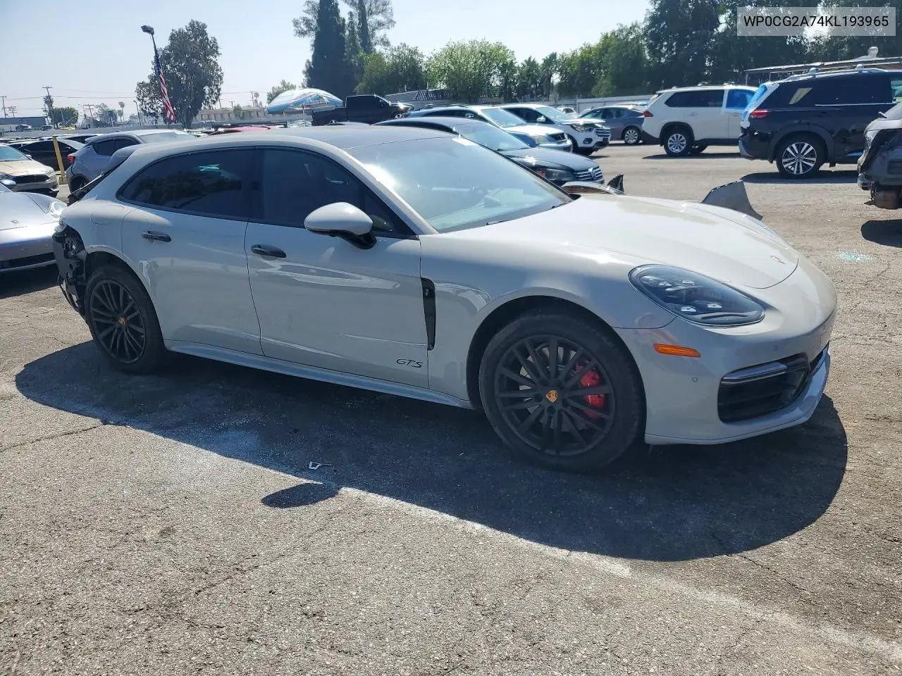 2019 Porsche Panamera Gts Sport Turismo VIN: WP0CG2A74KL193965 Lot: 47029346