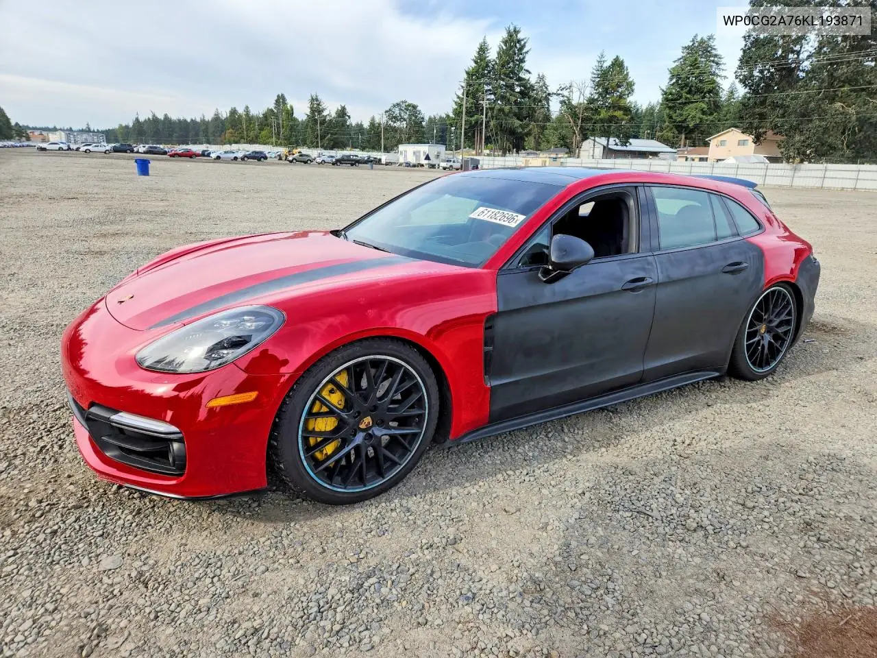 2019 Porsche Panamera Gts Sport Turismo VIN: WP0CG2A76KL193871 Lot: 61182696