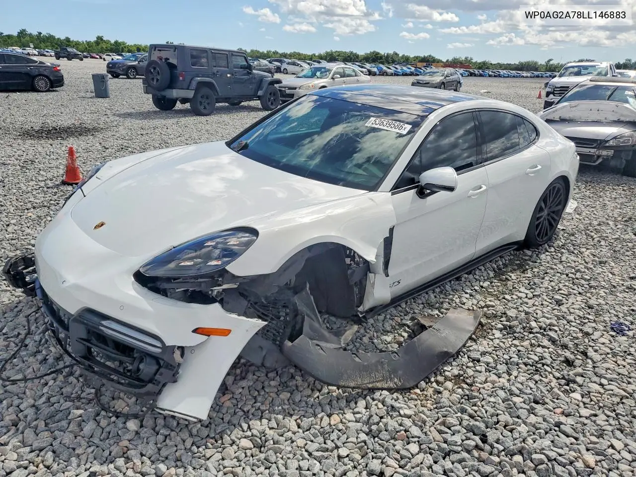 2020 Porsche Panamera Gts VIN: WP0AG2A78LL146883 Lot: 53639586