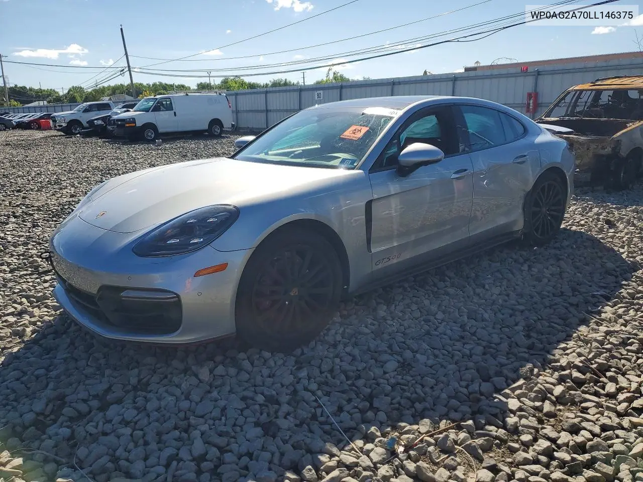 2020 Porsche Panamera Gts VIN: WP0AG2A70LL146375 Lot: 56113146