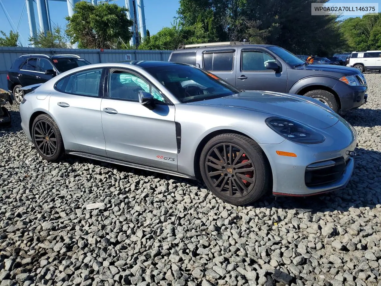 2020 Porsche Panamera Gts VIN: WP0AG2A70LL146375 Lot: 56113146