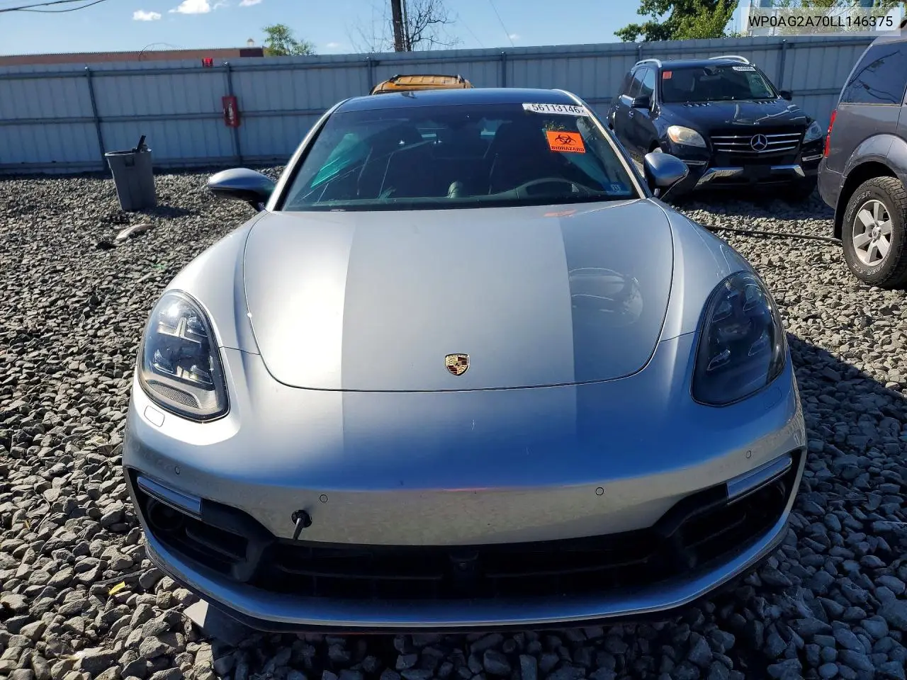 2020 Porsche Panamera Gts VIN: WP0AG2A70LL146375 Lot: 56113146