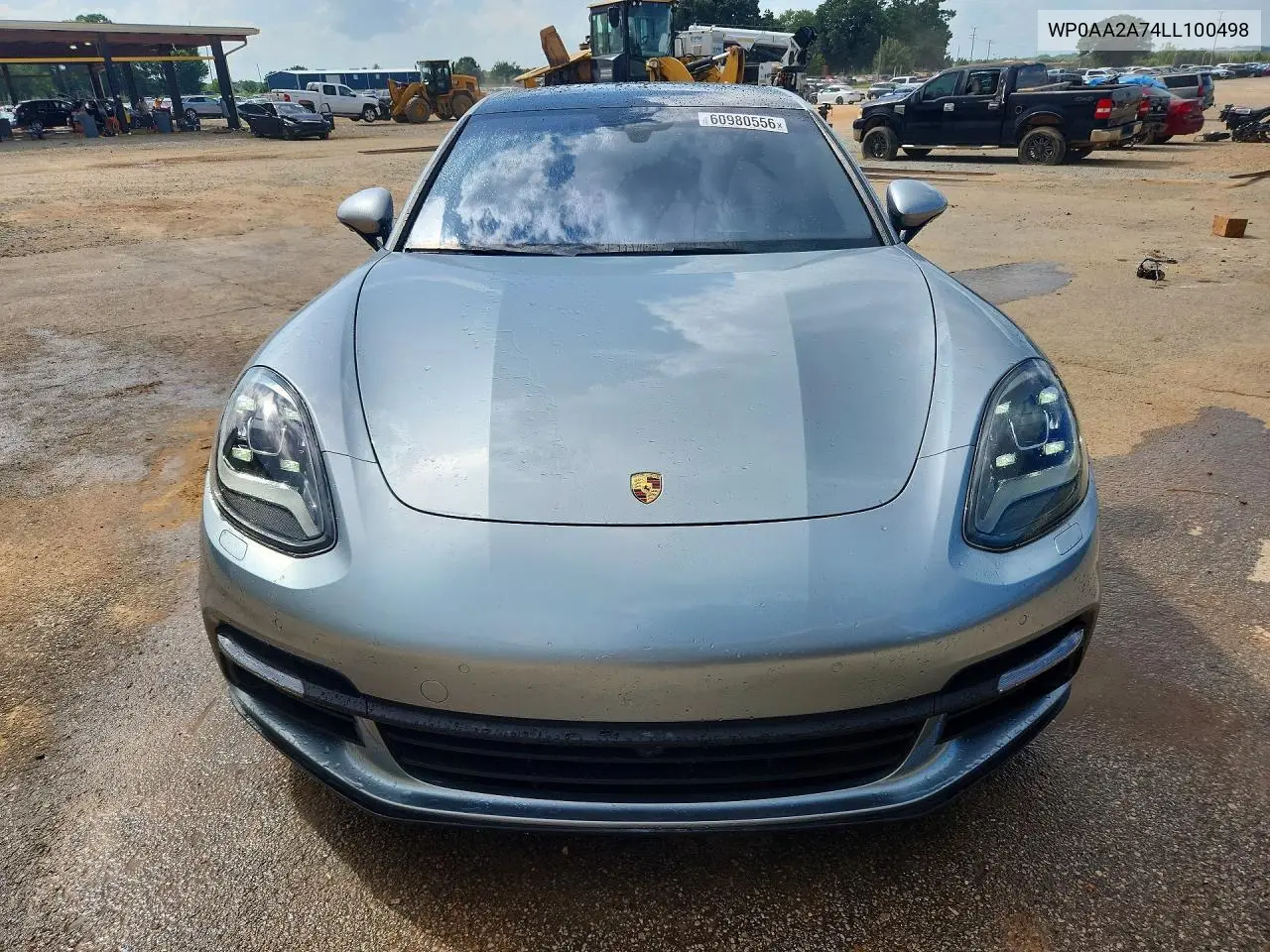 2020 Porsche Panamera Base VIN: WP0AA2A74LL100498 Lot: 60980556