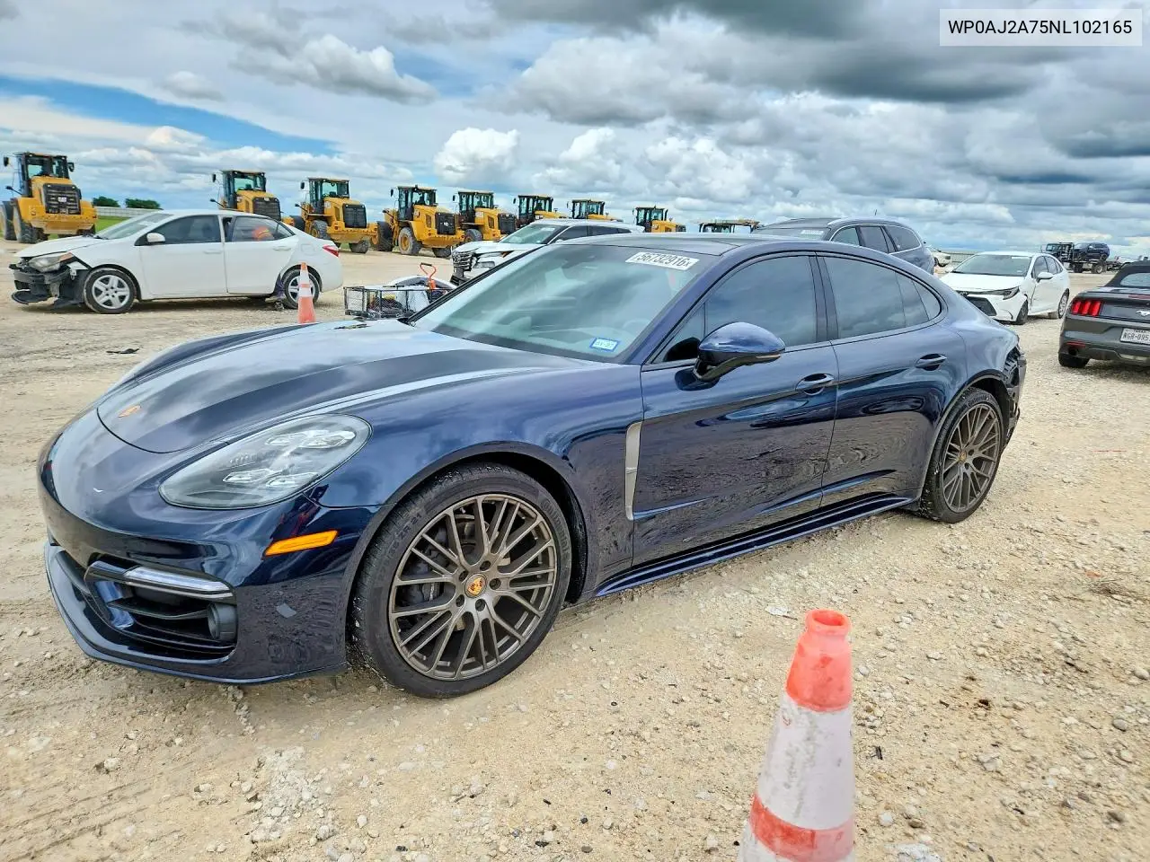 2022 Porsche Panamera Base VIN: WP0AJ2A75NL102165 Lot: 56732916