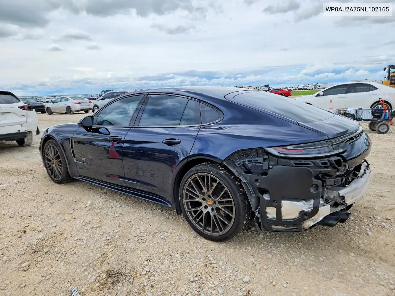 2022 Porsche Panamera Base VIN: WP0AJ2A75NL102165 Lot: 56732916