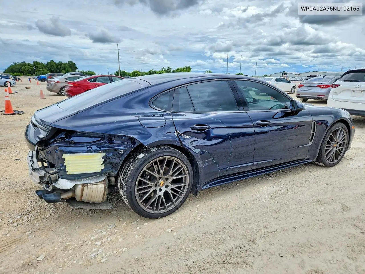 2022 Porsche Panamera Base VIN: WP0AJ2A75NL102165 Lot: 56732916