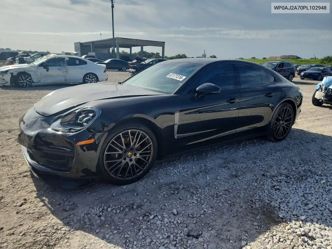 2023 Porsche Panamera Base/Platinum Edition/4/4 Plat VIN: WP0AJ2A70PL102948 Lot: 61171316