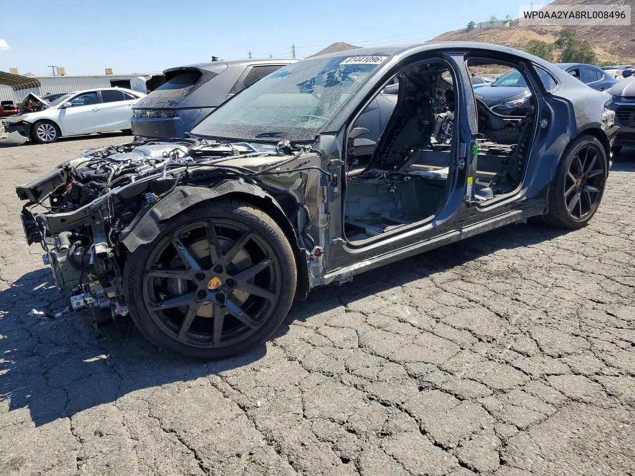 2024 Porsche Panamera Base VIN: WP0AA2YA8RL008496 Lot: 61441096