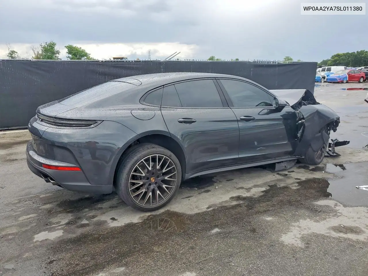 2025 Porsche Panamera Base/4 VIN: WP0AA2YA7SL011380 Lot: 52600676