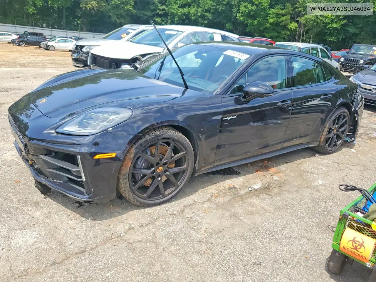 2025 Porsche Panamera 4 E-Hybrid VIN: WP0AE2YA3SL046034 Lot: 57597666