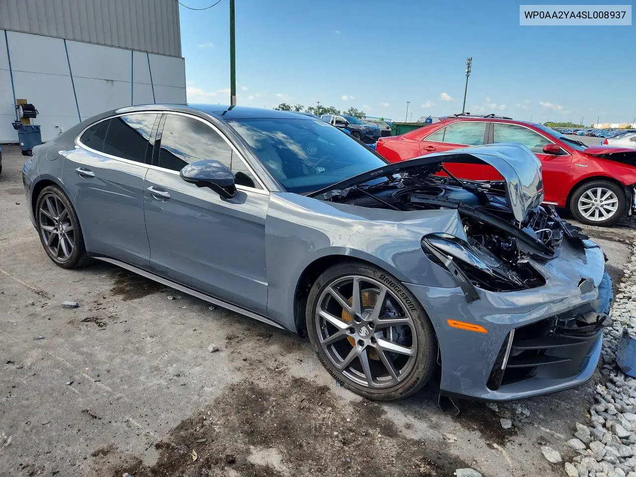 2025 Porsche Panamera Base VIN: WP0AA2YA4SL008937 Lot: 58302776