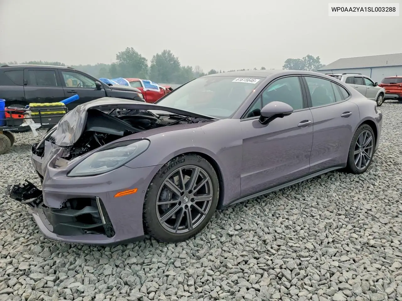 2025 Porsche Panamera Base VIN: WP0AA2YA1SL003288 Lot: 61615646