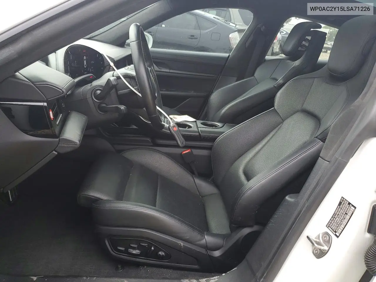 2020 Porsche Taycan Turbo VIN: WP0AC2Y15LSA71226 Lot: 49933676