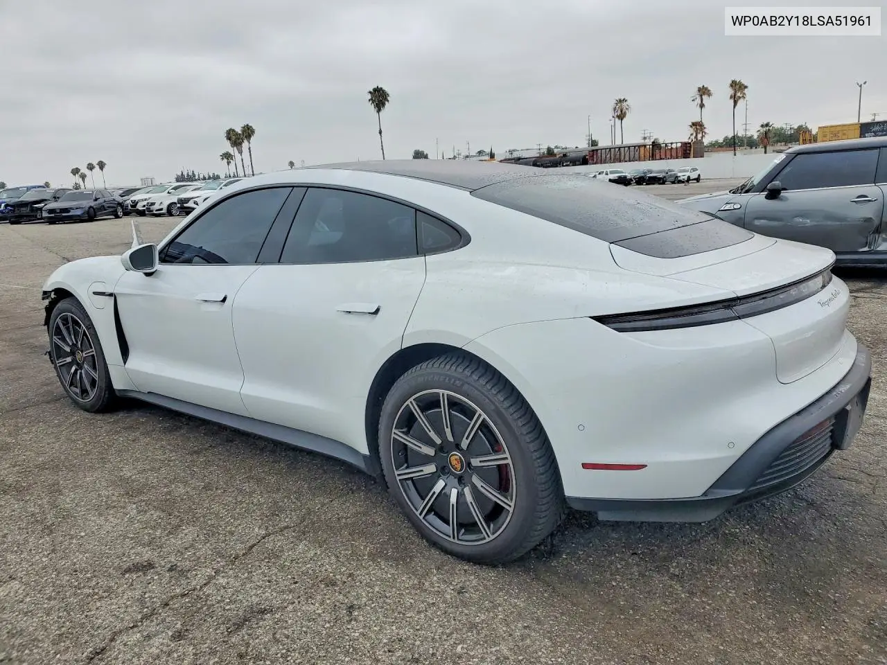 2020 Porsche Taycan 4S VIN: WP0AB2Y18LSA51961 Lot: 59889196