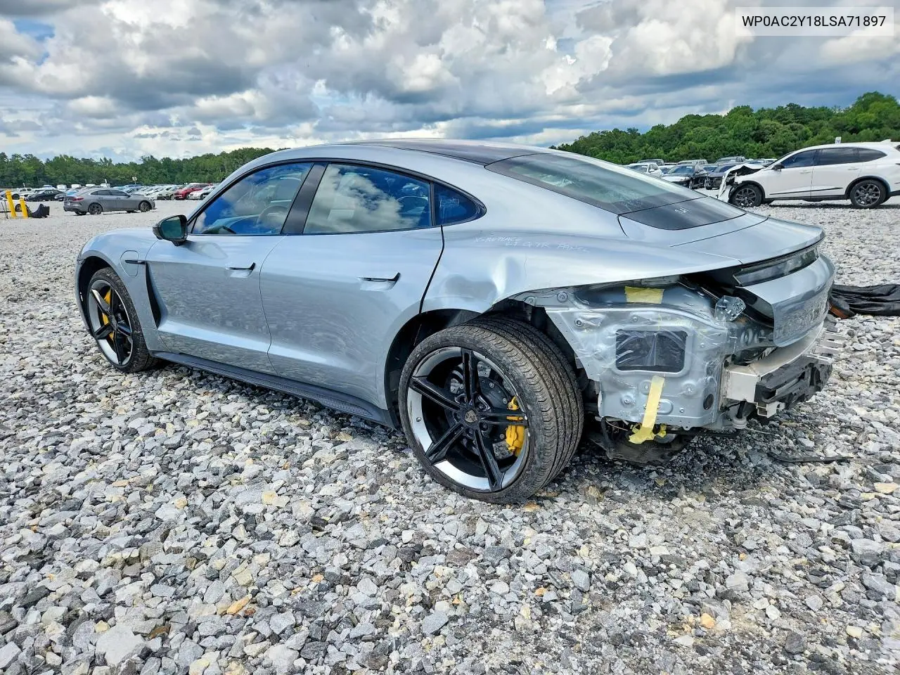 2020 Porsche Taycan Turbo/Turbo S VIN: WP0AC2Y18LSA71897 Lot: 61133186