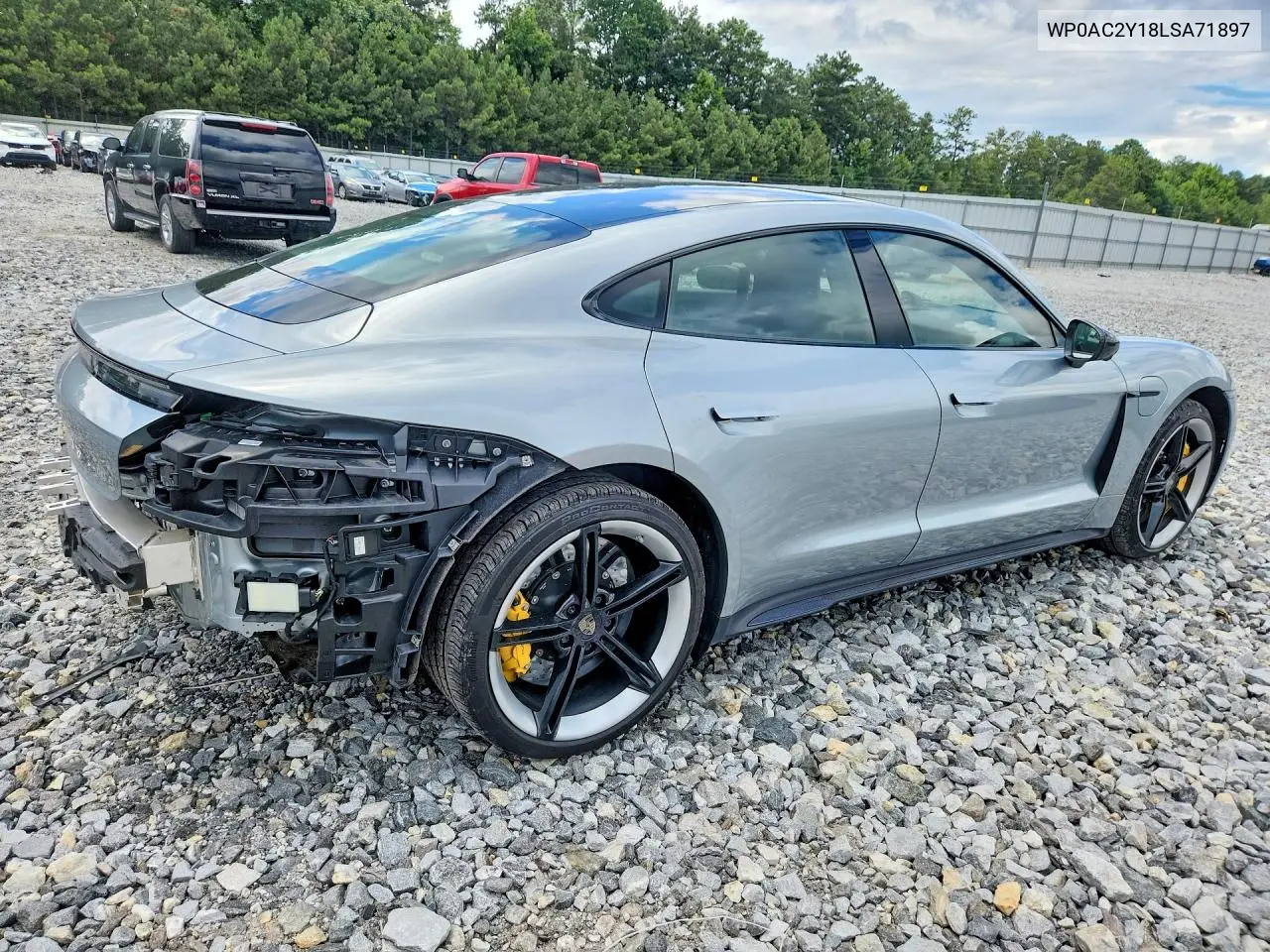 2020 Porsche Taycan Turbo/Turbo S VIN: WP0AC2Y18LSA71897 Lot: 61133186