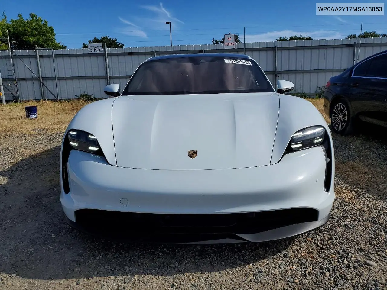 2021 Porsche Taycan VIN: WP0AA2Y17MSA13853 Lot: 54898856