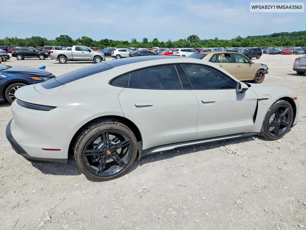 2021 Porsche Taycan 4S VIN: WP0AB2Y19MSA43563 Lot: 54974266