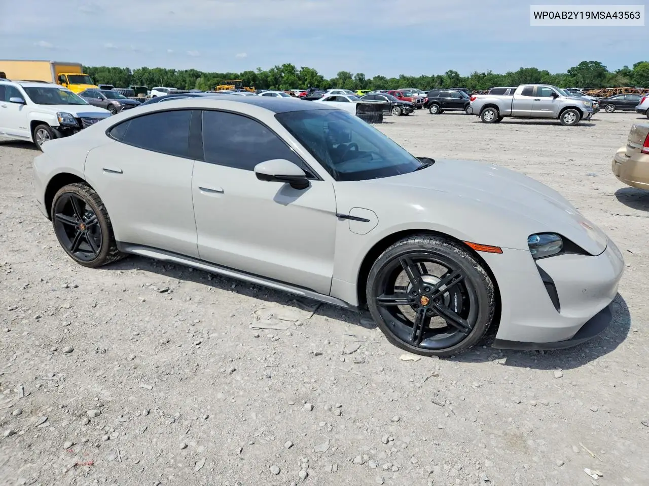 2021 Porsche Taycan 4S VIN: WP0AB2Y19MSA43563 Lot: 54974266