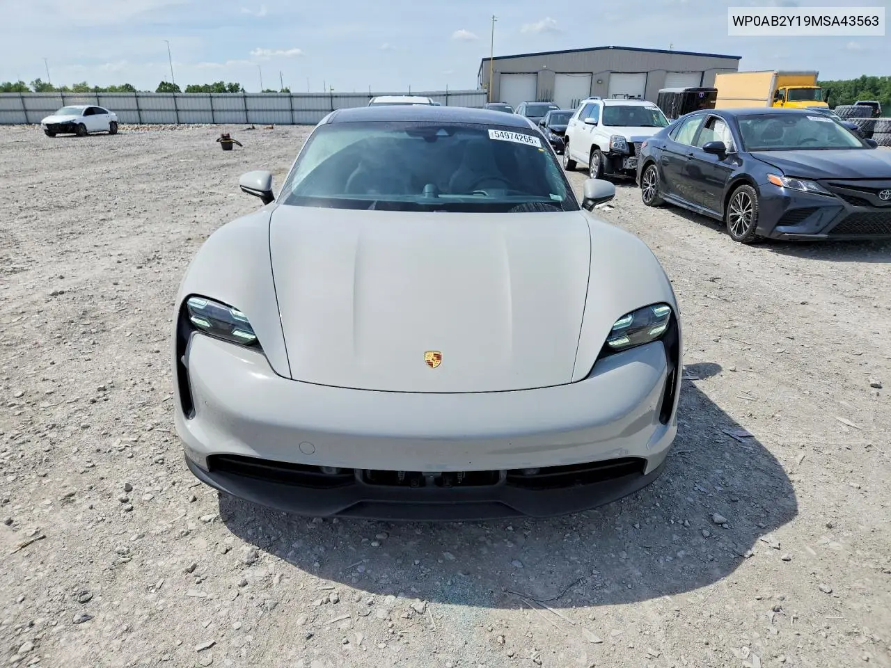 2021 Porsche Taycan 4S VIN: WP0AB2Y19MSA43563 Lot: 54974266
