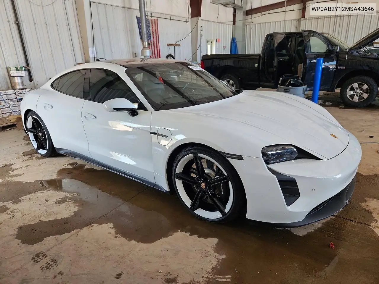 2021 Porsche Taycan 4S VIN: WP0AB2Y12MSA43646 Lot: 60053026