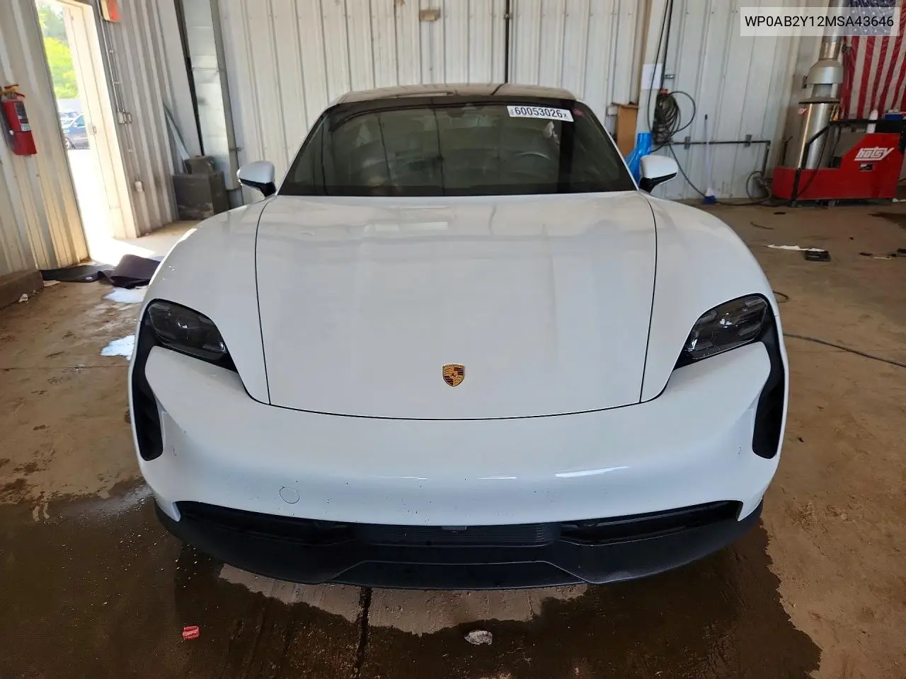 2021 Porsche Taycan 4S VIN: WP0AB2Y12MSA43646 Lot: 60053026