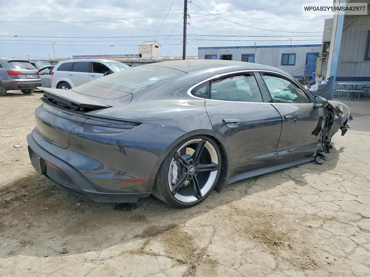 2021 Porsche Taycan 4S VIN: WP0AB2Y19MSA42977 Lot: 60640996