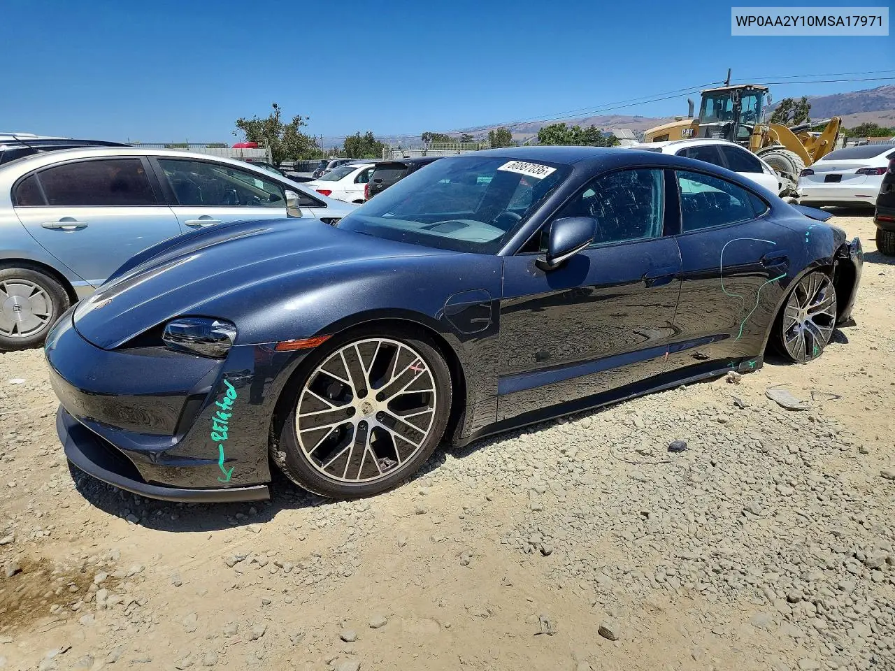 2021 Porsche Taycan VIN: WP0AA2Y10MSA17971 Lot: 60887036