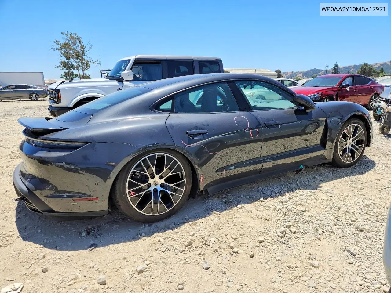 2021 Porsche Taycan VIN: WP0AA2Y10MSA17971 Lot: 60887036