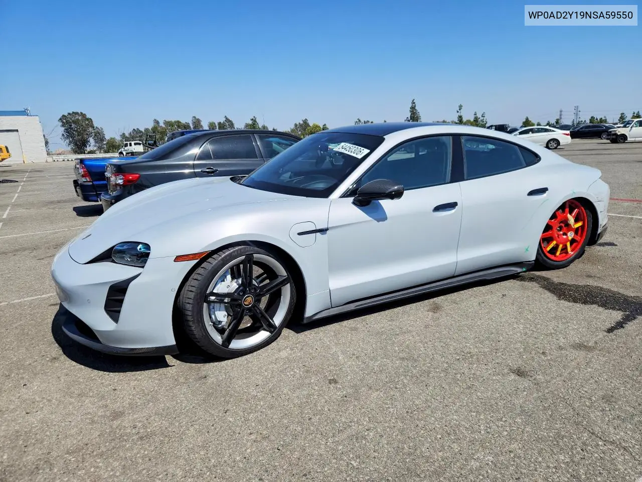 2022 Porsche Taycan Gts VIN: WP0AD2Y19NSA59550 Lot: 54450306