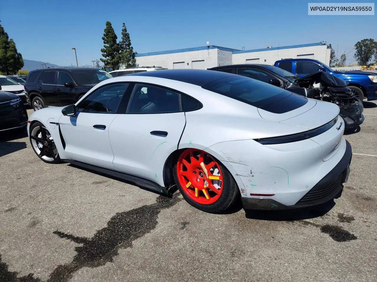 2022 Porsche Taycan Gts VIN: WP0AD2Y19NSA59550 Lot: 54450306
