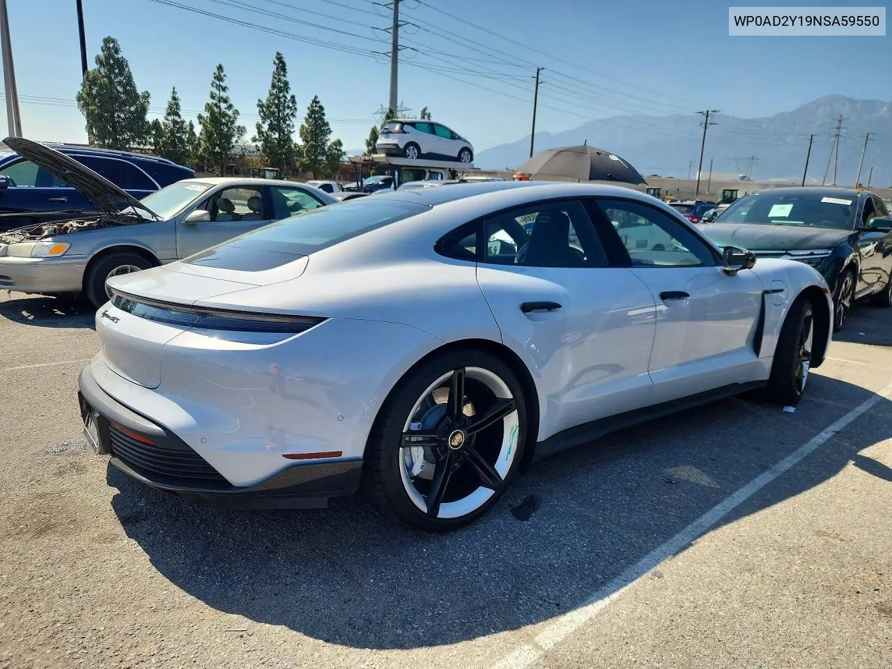 2022 Porsche Taycan Gts VIN: WP0AD2Y19NSA59550 Lot: 54450306
