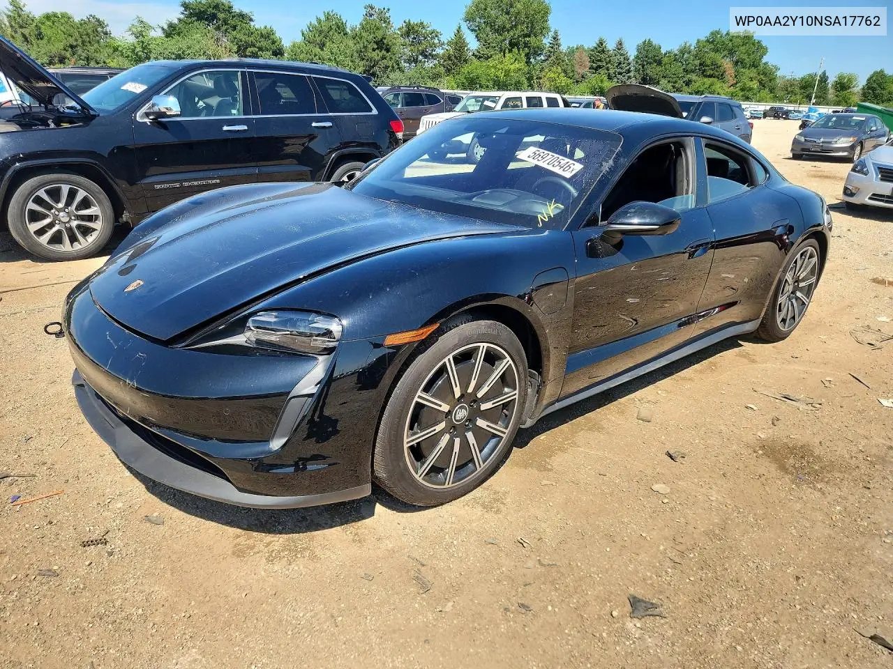 2022 Porsche Taycan VIN: WP0AA2Y10NSA17762 Lot: 56970546