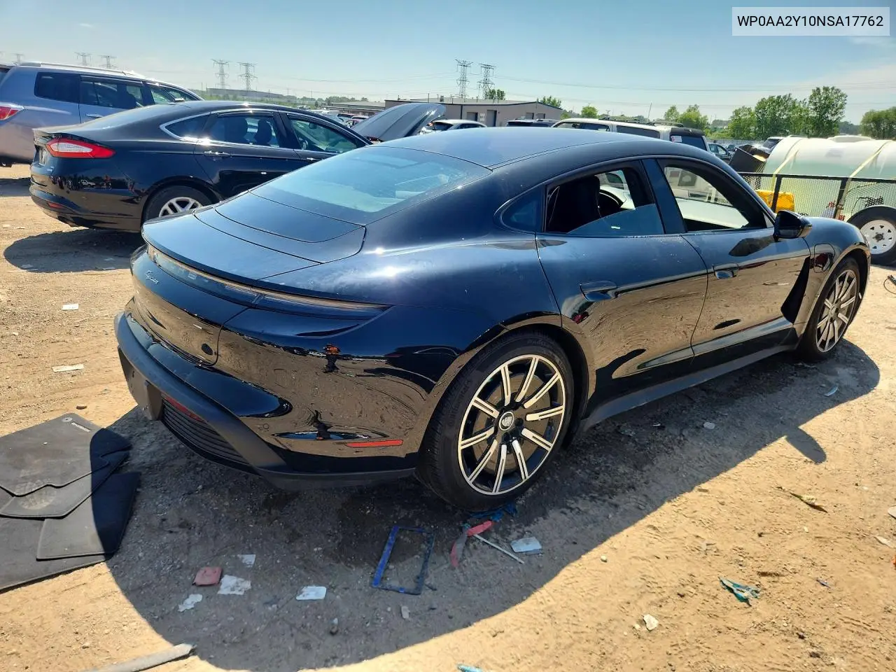 2022 Porsche Taycan VIN: WP0AA2Y10NSA17762 Lot: 56970546