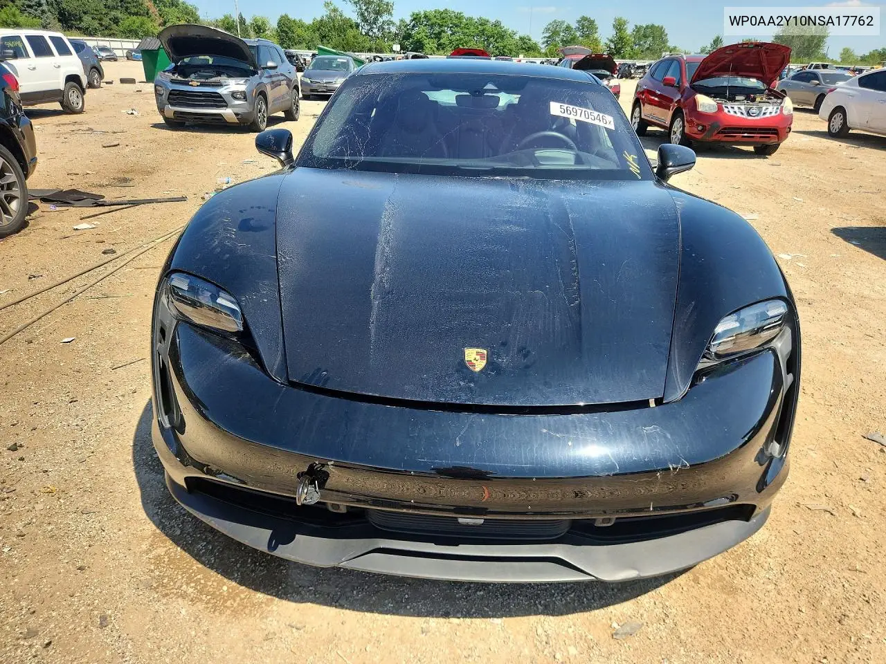 2022 Porsche Taycan VIN: WP0AA2Y10NSA17762 Lot: 56970546