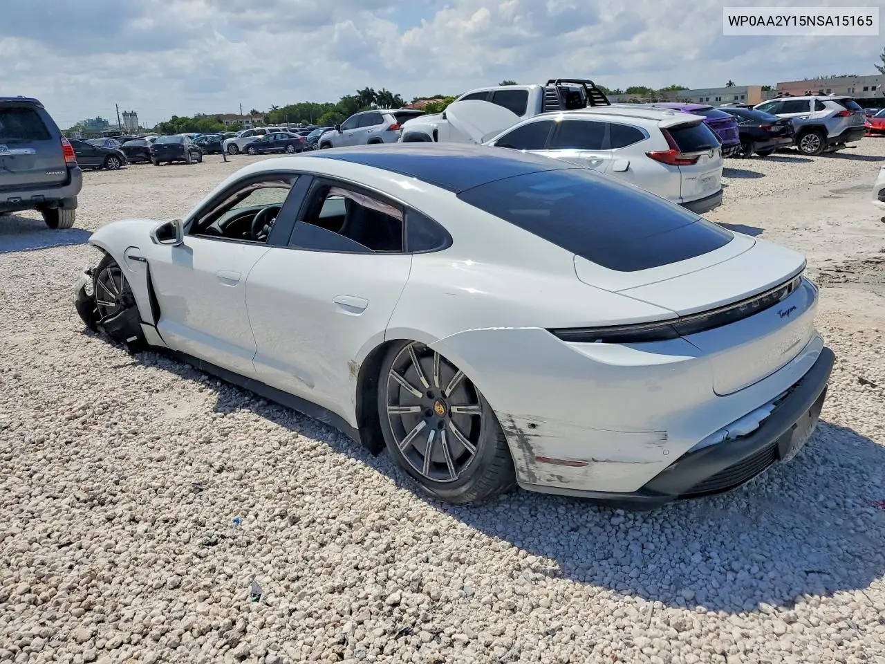 WP0AA2Y15NSA15165 2022 Porsche Taycan