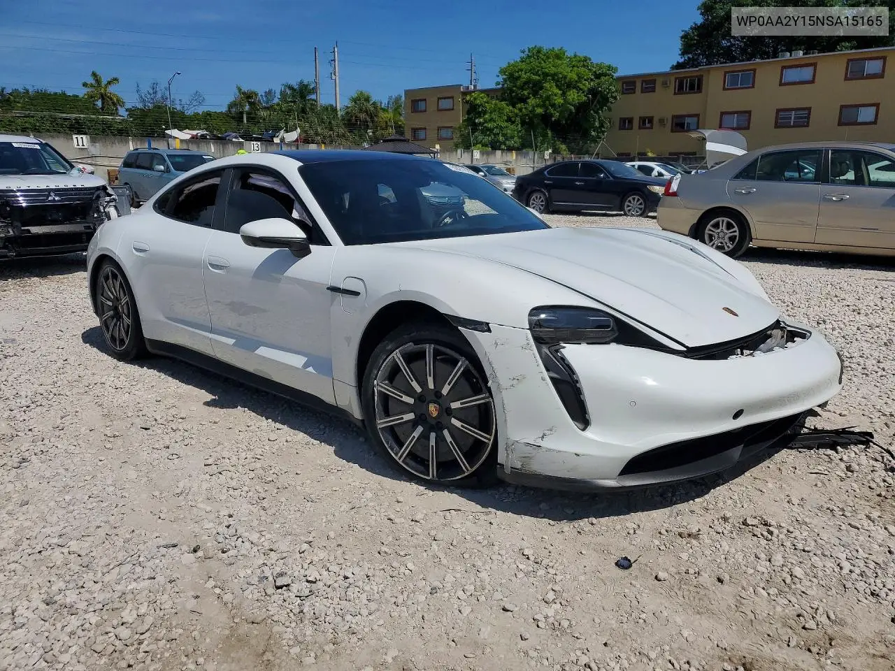 WP0AA2Y15NSA15165 2022 Porsche Taycan