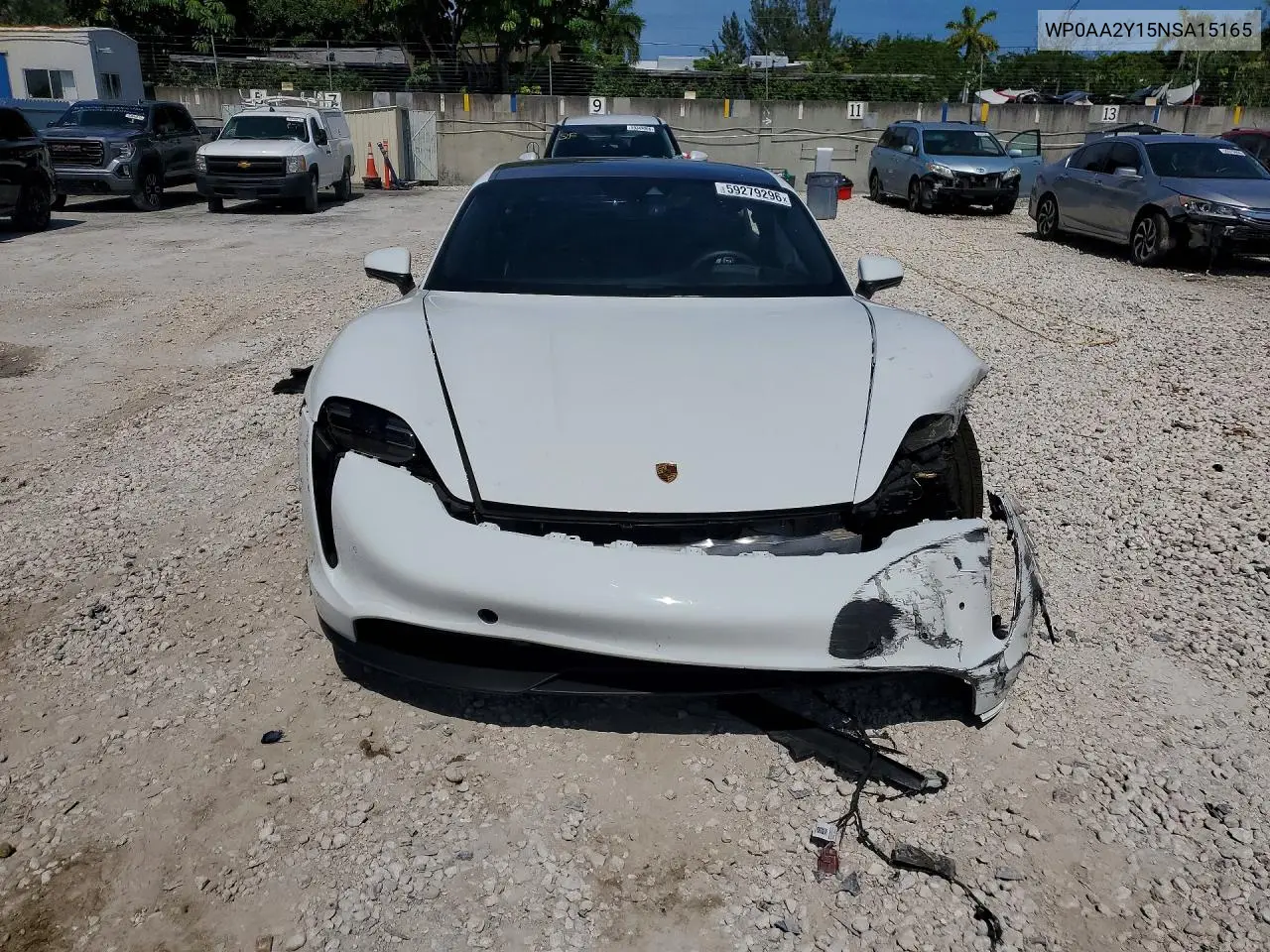 WP0AA2Y15NSA15165 2022 Porsche Taycan